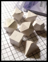 Dice : Dice - Dice Sets - GameScience Opaque Seashell White - Ebay Mar 2010